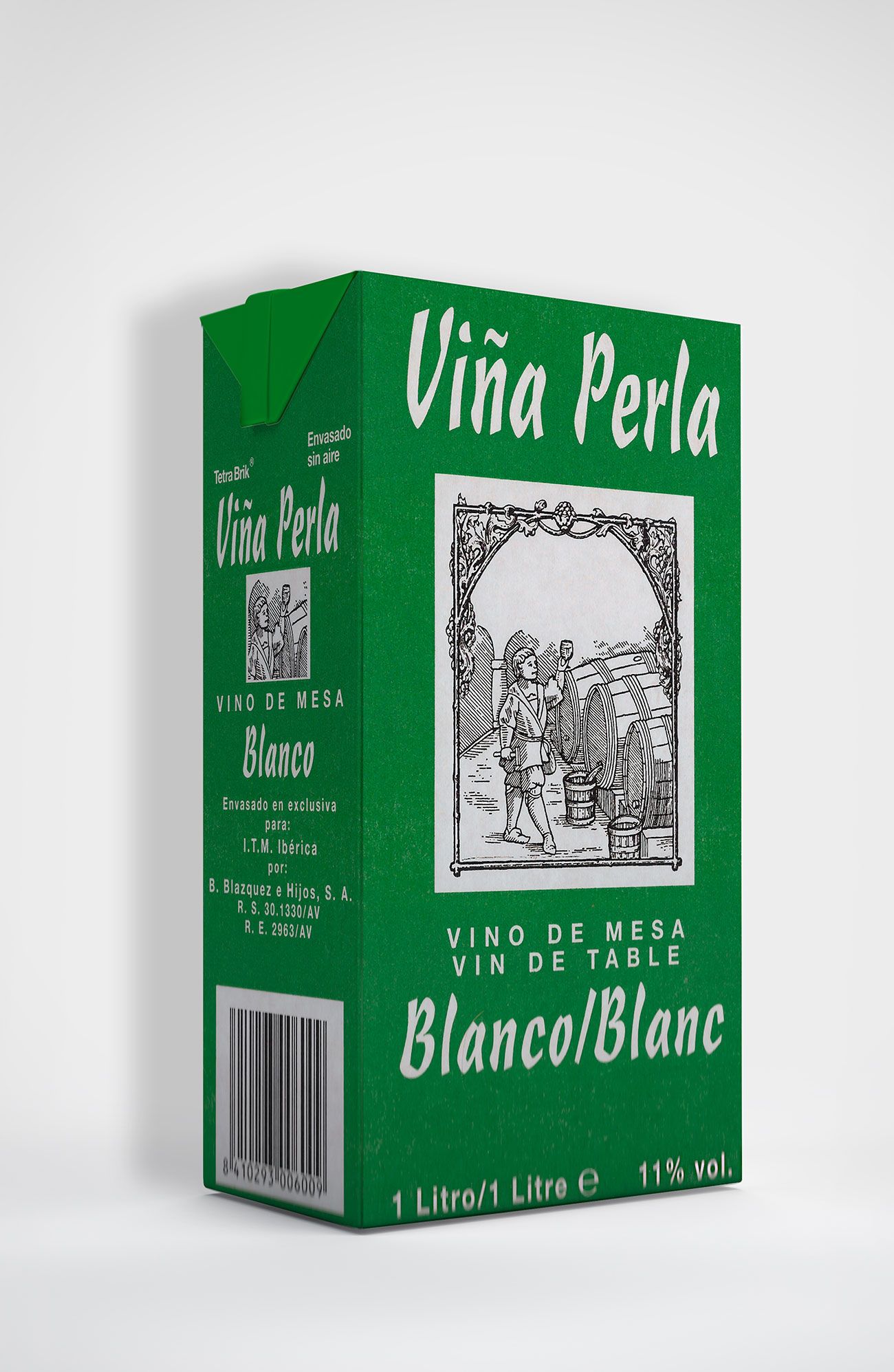 Benito Blázquez - Brik de Vino Blanco Viña Perla